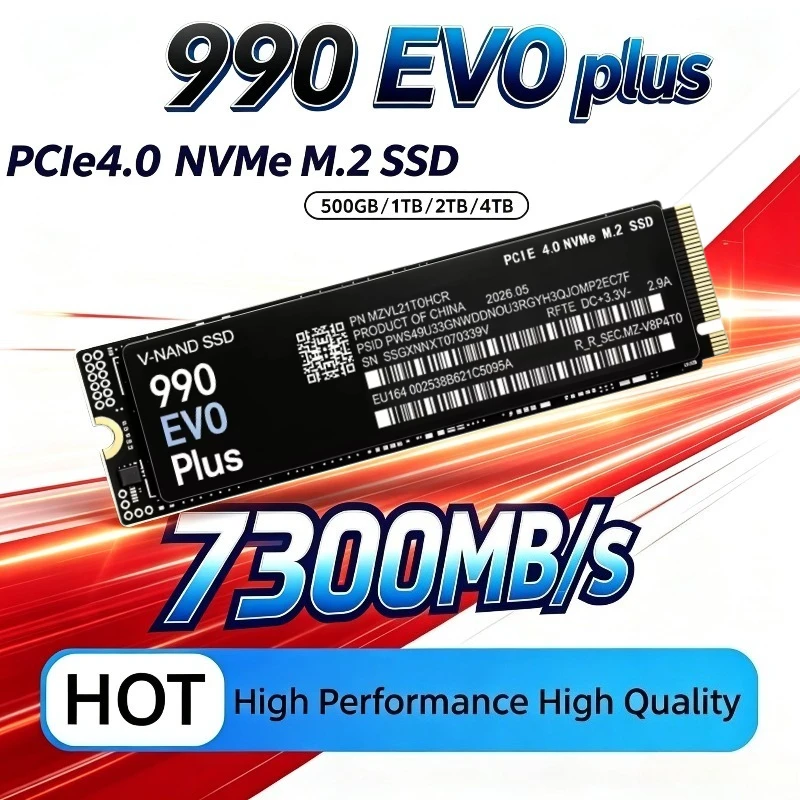 M.2 Nvme 4Tb Pcie 4.0 Ssd - 990 EVO Plus 500 GB -
