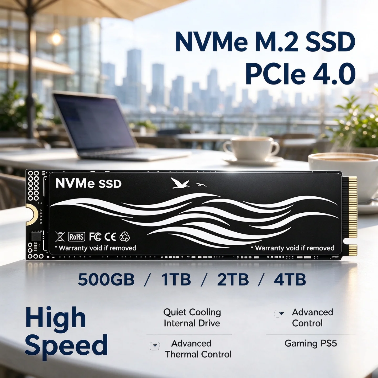 M.2 Nvme 4Tb Pcie 4.0 Ssd - Interne NVMe M.2 SSD PCIe 4.0