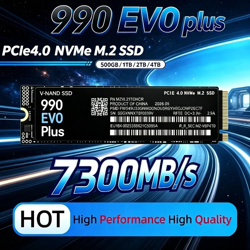 M.2 Nvme 4Tb Pcie 4.0 Ssd - NIEUW 990 EVO Plus M.2 2280