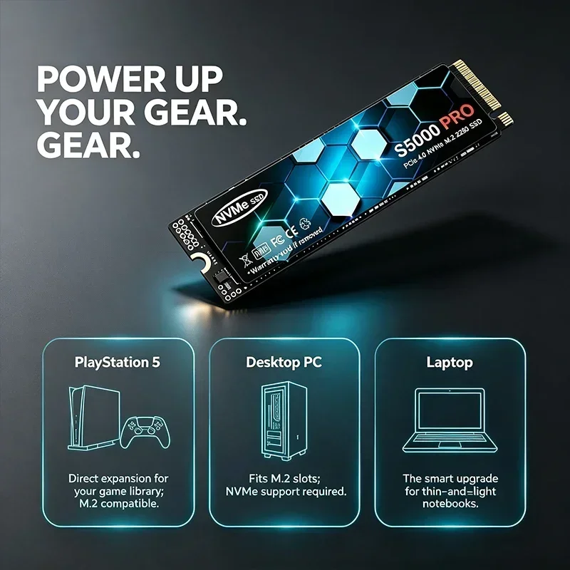 S5000 PRO M.2 PCIe 4.0 NVMe SS - M.2 Nvme 4Tb Pcie 4.0 Ssd recensie en prijs