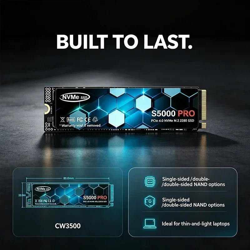 S5000 PRO M.2 PCIe 4.0 NVMe SS - M.2 Nvme 4Tb Pcie 4.0 Ssd recensie en prijs