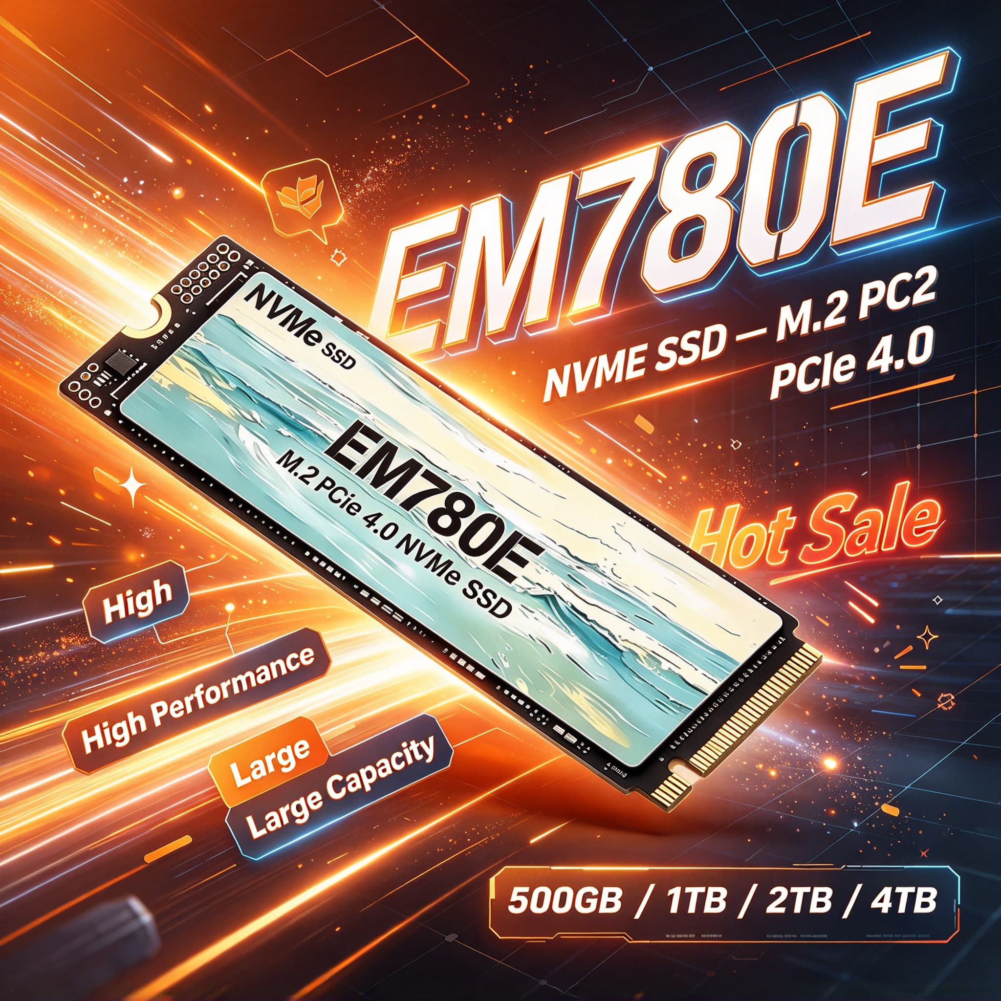EM780E M.2 NVMe PCIe 4.0 SSD 5 - M.2 Nvme 4Tb Pcie 4.0 Ssd recensie en prijs