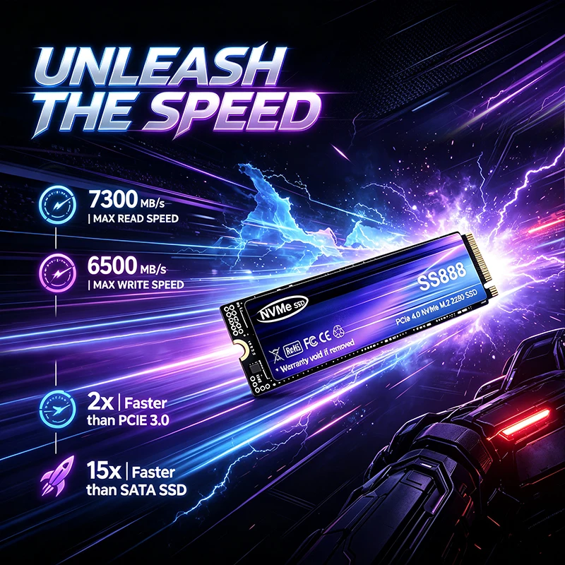 SS888 M.2 NVMe PCIe 4.0 SSD 73 - M.2 Nvme 4Tb Pcie 4.0 Ssd recensie en prijs