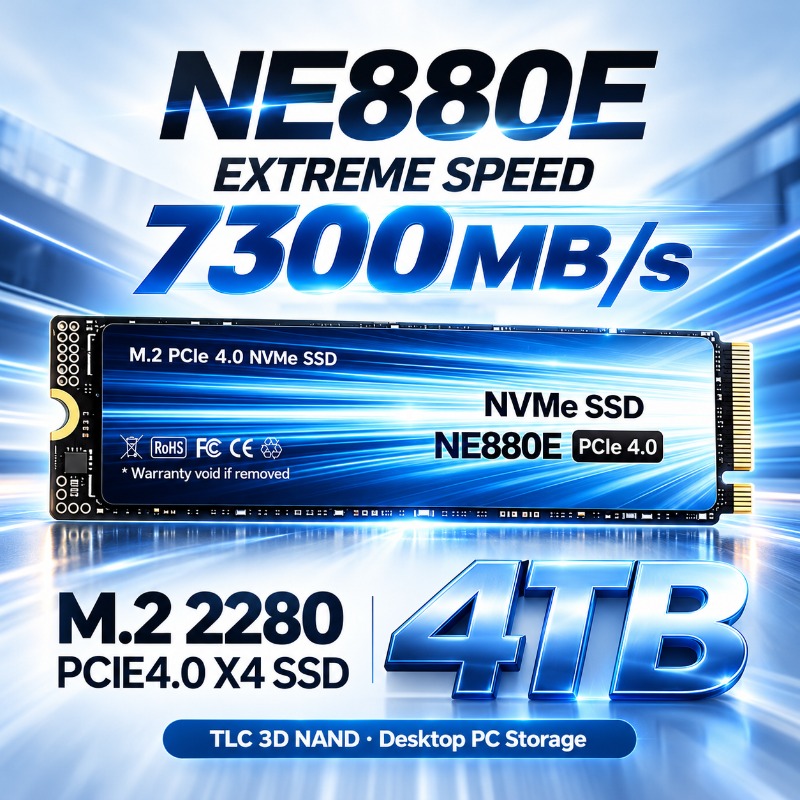 Originele NE880E SSD M.2 NVMe  - M.2 Nvme 4Tb Pcie 4.0 Ssd recensie en prijs