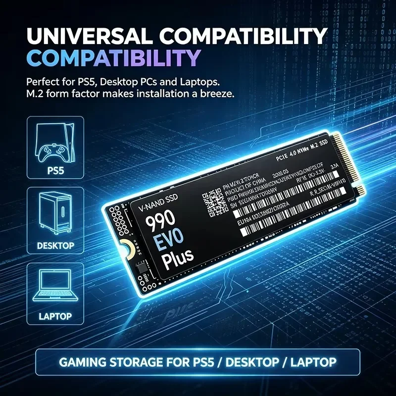 NIEUW 990 EVO Plus M.2 2280 NV - M.2 Nvme 4Tb Pcie 4.0 Ssd recensie en prijs