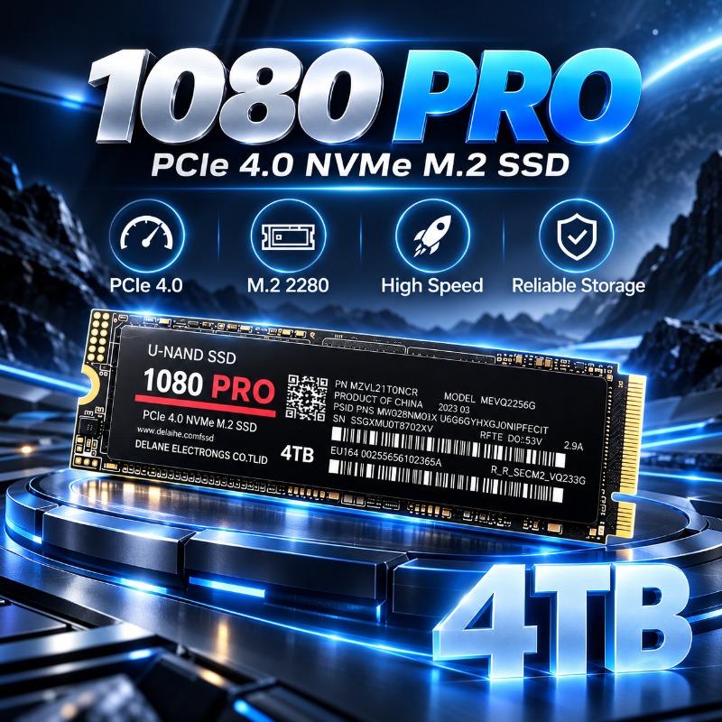 Originele 1080PRO SSD M.2 NVMe - M.2 Nvme 4Tb Pcie 4.0 Ssd recensie en prijs