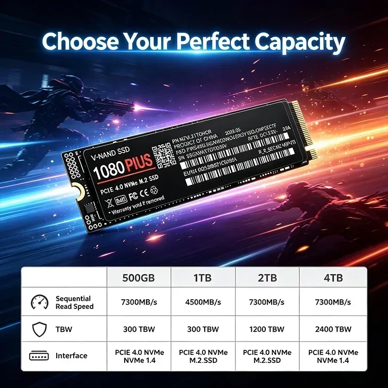 Hoge snelheid, 100% origineel, - M.2 Nvme 4Tb Pcie 4.0 Ssd recensie en prijs