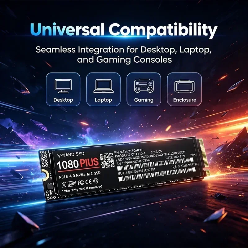 Hoge snelheid, 100% origineel, - M.2 Nvme 4Tb Pcie 4.0 Ssd recensie en prijs