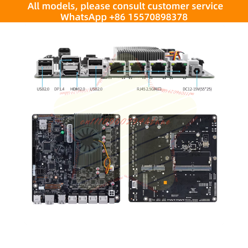 N100 Mini ITX NAS moederbord 6 - Nas Motherboard N100 6 Sata recensie en prijs