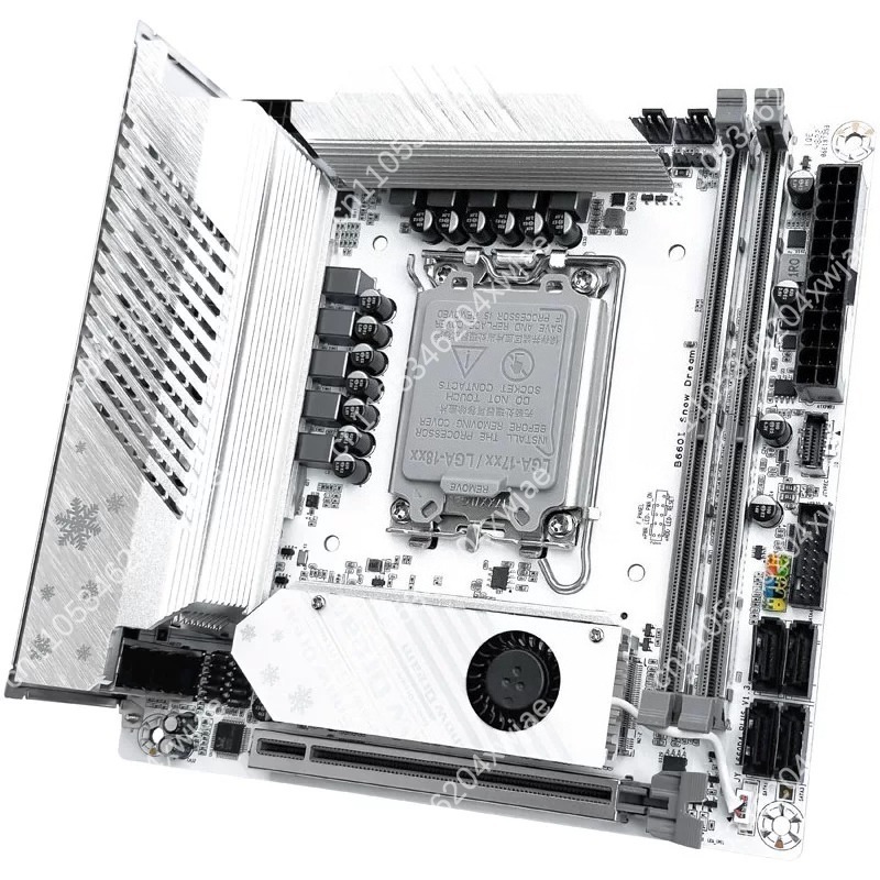 Wit Itx Moederbord B760 Lga170 - Lga 1700 Ddr5 Itx Motherboard recensie en prijs