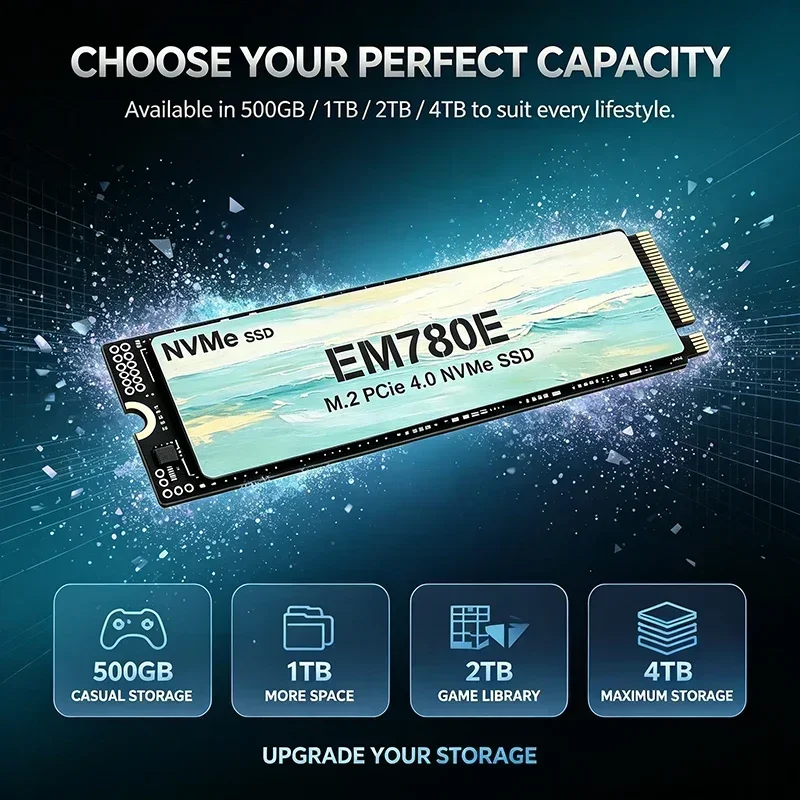 EM780E NVMe PCIe 4.0 M.2 SSD 5 - M.2 Nvme 4Tb Pcie 4.0 Ssd recensie en prijs