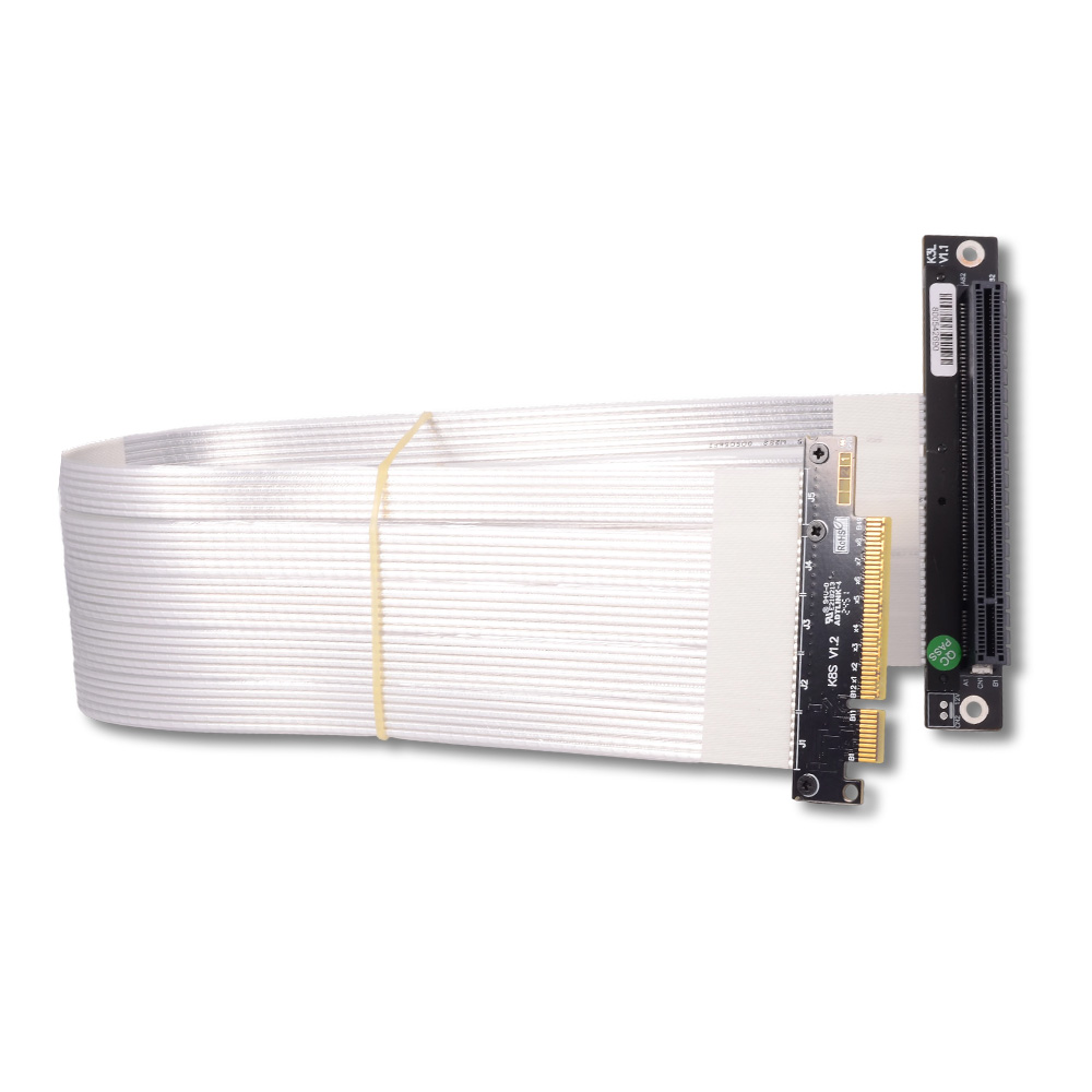 ADT-Link PCIE 4.0 / 3.0 X8 naa - Pcie 4.0 X16 Riser Cable 90 Degree recensie en prijs